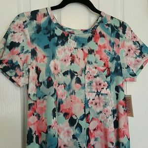 Lularoe LLR NWT floral Carly dress HTF XS